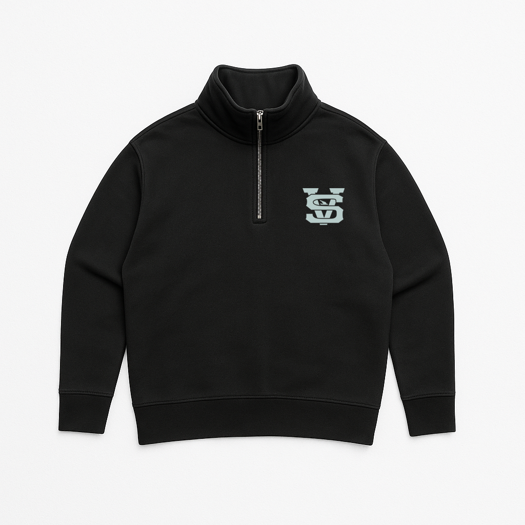Emblema Womens Faded Half Zip